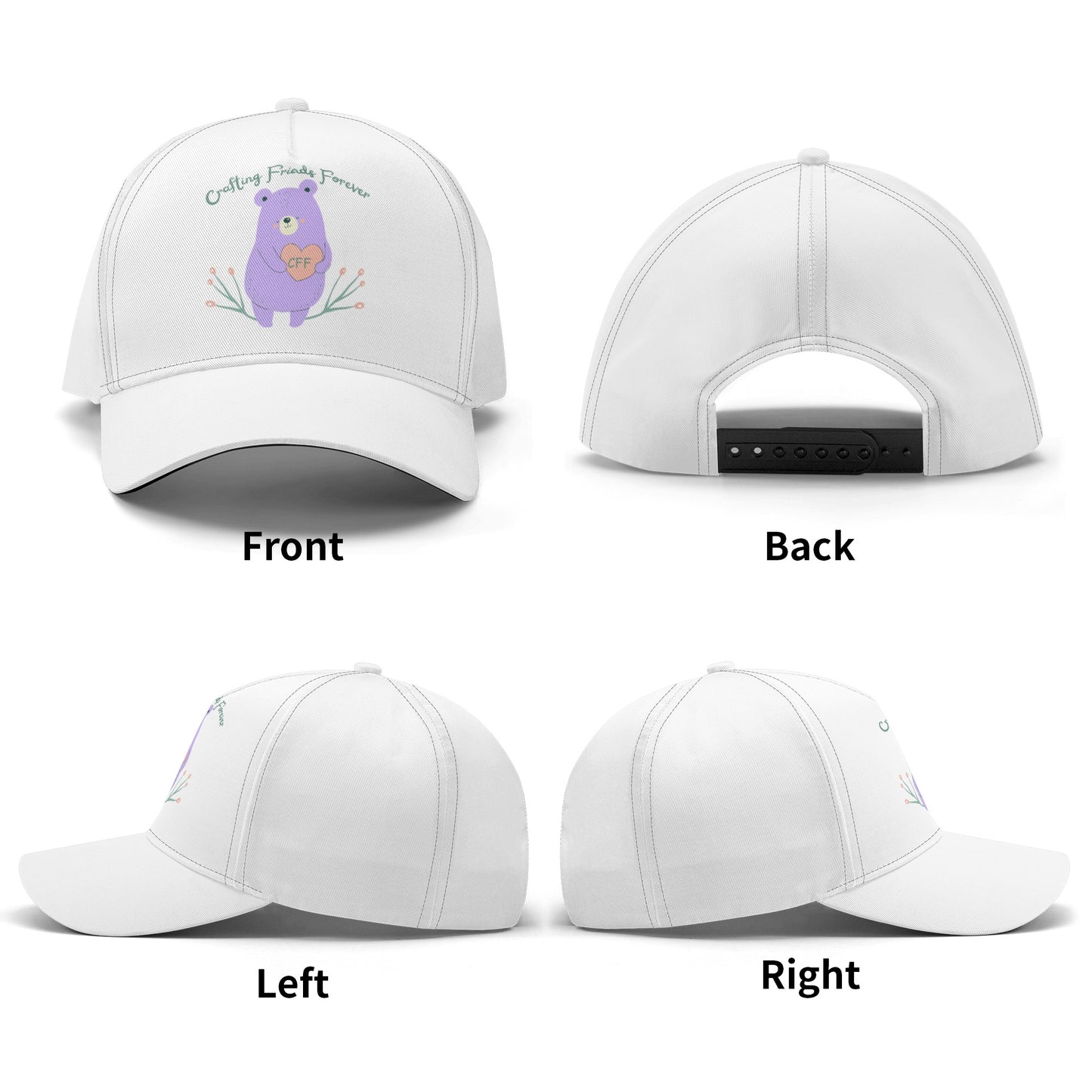 Crafting Friends Forever Baseball Cap