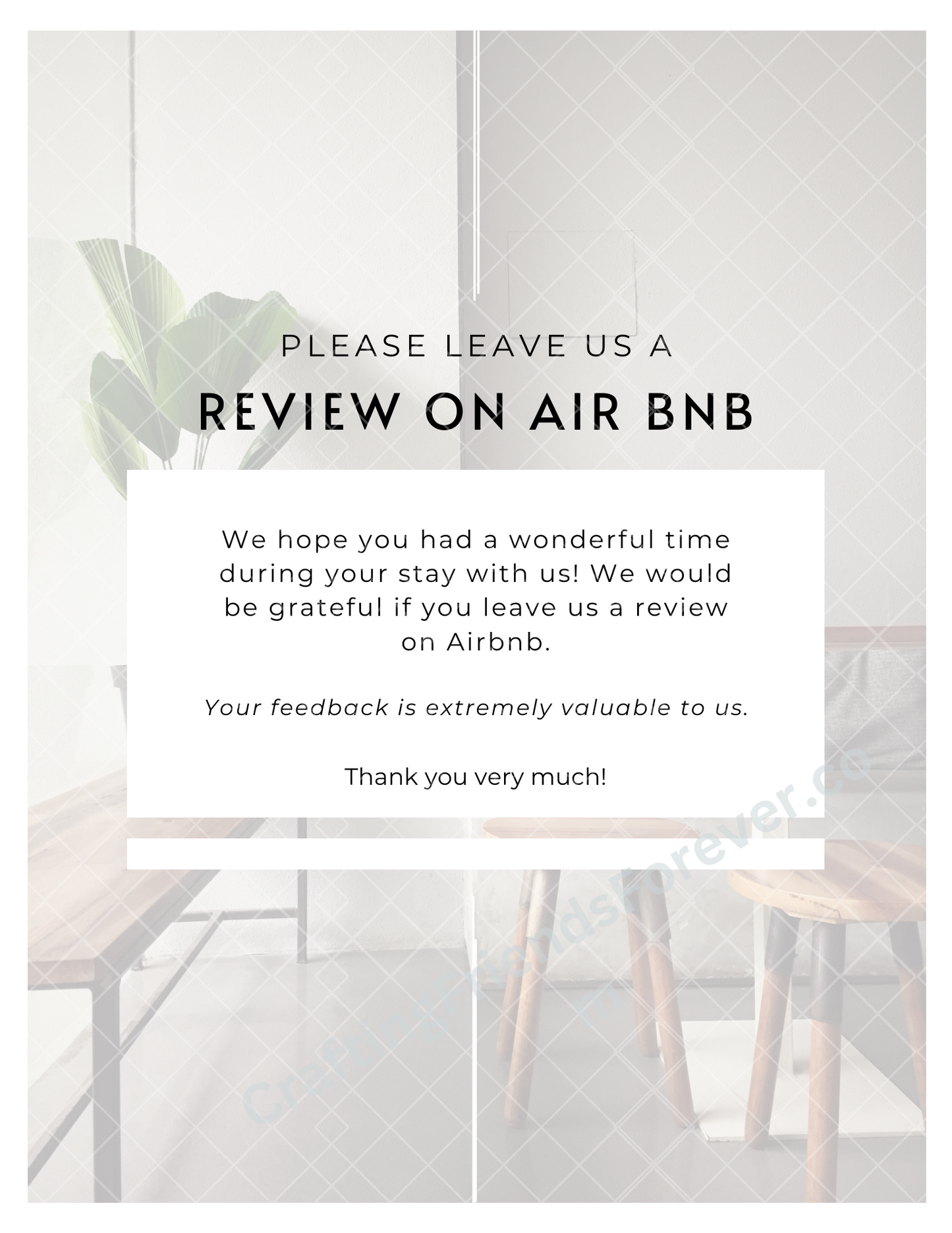 Vacation Rental Info/Welcome Booklet Premium